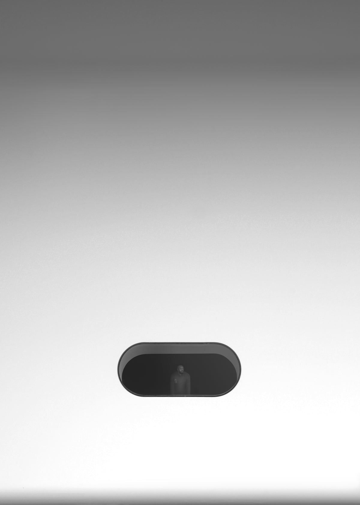 Stedelijk Museum, Amsterdam — Odyssey, minimalist black and white architectural fine art print by Mario Tarantino